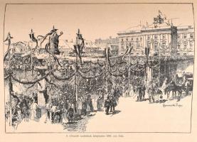 Aradi vértanúk albuma. Arad sz. kir. város közönsége és az aradi "Kölcsey-Egyesület" megbí...