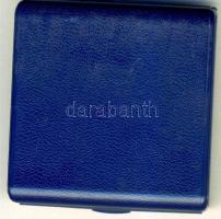 NSZK 1990. "850 éve virágzik Rellingen" Ag emlékérem 15g T:PP Díszdobozban, tanúsítvánnyal...