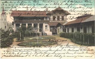 1901 Csíz fürdő, Kúpele Cíz; Társalgó terem és igazgatósági épület / spa and directorate