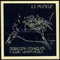 Judaika ex libris 9x8 cm