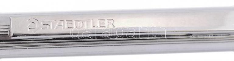 Staedtler ezüstszínű golyóstoll újszerű állapotban, kissé sérült eredeti műanyag dobozában + 1 Parke...