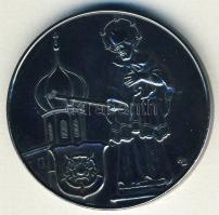 NSZK 1964. "100 éves Rosenheim" Ag emlékérem, 14,8g T:1 Eredeti díszdobozban!