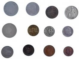 Olaszország 1867-1942. 12db vegyes fémpénz T:vegyes
Italy 1867-1942. 12pcs of mixed coins C:mixed