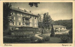 1944 Mátraháza (Gyöngyös), M. kir. állami Horthy Miklós gyógyintézet, Igazgatói lak (EK)