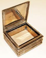 Cca 1900-as évek eleje cigaretta kínáló Ag 113,8g