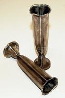 Cca 1900-as évek eleje 2db (pár) Ag virágtartó 12,1g