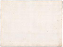 Budapest 1924. "Magyar Nemzeti Bank" részvény 100K-ról (4x), sorszámkövetők, szelvényekkel...