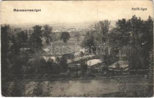 1916 Máramarossziget, Sighetu Marmatiei; Petőfi liget / park (EK)