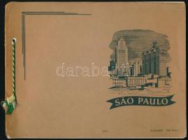 cca 1960 Sao Paolo, brazília városról készült 10 db fotó, Sao Paolo, Fotolabor, fűzött papírborítóban, 18x23 cm