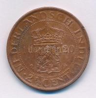 Holland Kelet-India 1920. 2 1/2c Br T:2
Netherland East Indies 1920. 2 1/2 Cent Br C:XF
Krause KM#...