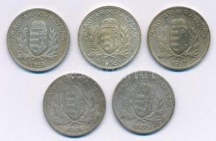 1926-1939 1P Ag (5xklf) T:2,2- patina
Adamo P6