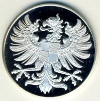 NSZK DN "Bayreuth-St.Georgen" Ag emlékérem 15g T:PP