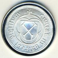 NSZK DN "Bayreuth-Régi vásártér a Városházával" Ag emlékérem 15g T:PP