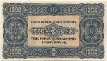 1923. 1000K nyomdahely jelölés nélkül T:III 
Adamo K37