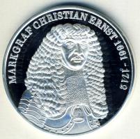 NSZK 1995. "Bayreuth-Városmúzeum-régi latiniskola" Ag emlékérem 15g T:PP