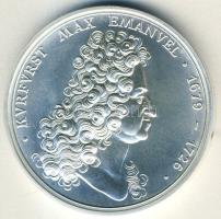 NSZK 1976. "Max Emanuel válaszófejedelem" Ag emlékérem 40g T:BU