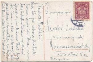 1919 Lady with horse, lady art postcard. W.S.S.B. No. 5557. (kopott sarkak / worn corners)