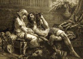 Régi festmények nagyméretű kartonnyomatai összesen 13 db