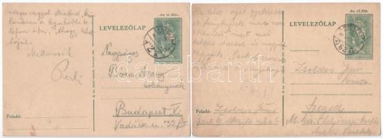 9 db magyar második világháborús zsidó KMSZ (közérdekű munkaszolgálatos) tábori posta munkatáborokbó...