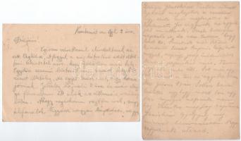 9 db magyar második világháborús zsidó KMSZ (közérdekű munkaszolgálatos) tábori posta munkatáborokbó...