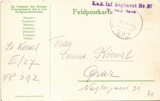 1916 Die Dolomitenwacht: Weihnachten 1916 Die Treuen Hütter v. Grenzen Tirols + "K.u.k. Inf. Re...