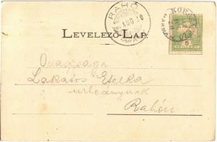 1903 Kőrösmező, Yasinia, Yasinya, Jaszinya, Jassinja, Jasina; Trufaneci vízesés. Berger Miksa kiadás...