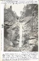 1906 Ruttka, Vrútky; Suttói (Sutói) vízesés. Sochán P. kiadása 111. / Sútovsky vodopád / waterfall (EB)