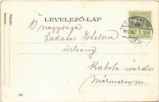 1905 Esztergom, Jókai utca, üzletek, templom