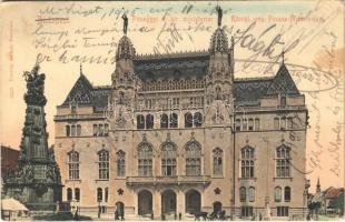 1905 Budapest I. M. kir. Pénzügyi minisztérium. Taussig Arthur 5257. (EK)