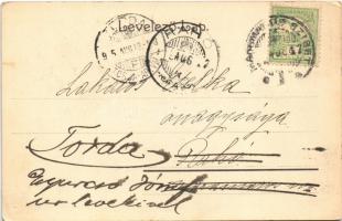 1905 Budapest I. M. kir. Pénzügyi minisztérium. Taussig Arthur 5257. (EK)