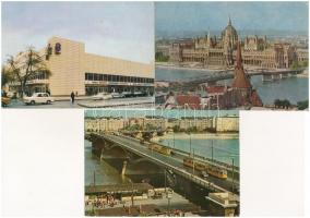 Budapest - 6 főleg modern képeslap
