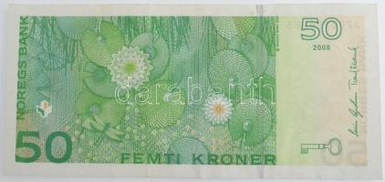 Norvégia 2008. 50K T:III
Norway 2008. 50 Kroner C:F
Krause P#46