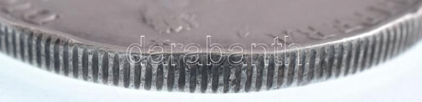 Olasz Államok / Lombardia-Velence / Forradalmi kormány 1848M 5L Ag Milánó (24,88g) T:2- ph. / Italia...