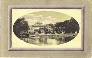 1912 Warszawa, Warsaw; Palac w Lazienkach / palace, lake (EK)
