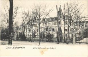 1914 Berlin, Gross-Lichterfelde, Groß-Lichterfelde. Privat-Lehranstalt von Dr. Bark / private school (fl)