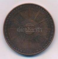 2000. "MÉE köszönti az Államalapítás ezredik évfordulóját" Br naptárérem (42,5mm) T:1-