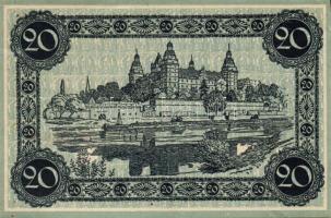 Német Birodalom/Weimari Köztársaság/Aschaffenburg DN 20M hivatalos érvénytelenítéssel T:I