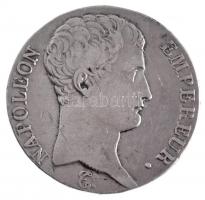 Franciaország 1804M 5Fr Ag "I. Napóleon" Toulouse (24,83g) T:2- kis ph. / France 1804M 5 F...