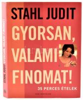 Stahl Judit: Gyorsan, valami finomat! 35 perces ételek. Bp., 2003, Park. Kiadói kartonált papírkötés, papír védőborítóban. Szép állapotban.