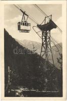 1928 Rax, Raxalpe; Seilbahn Stütze III. 2005 m / cable car, aerial lift