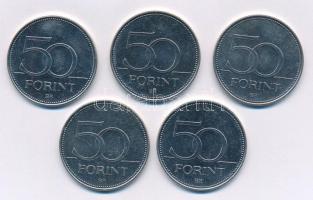 2005. 50Ft Cu-Ni "Gyermekmentő Szolgálat" (5x) T:1-,2