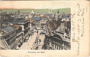 1905 Wien, Vienna, Bécs; Panorama / general view (EB)