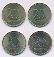 2003. 20Ft "Deák Ferenc" (4x) T:1- Adamo FOEM2