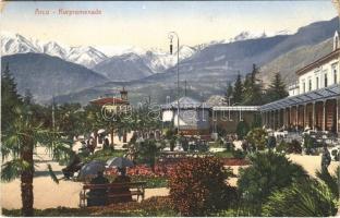 1914 Arco (Südtirol), Kurpromenade / health resort, spa, promenade (EK)