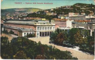 Trieste, Trst; Stazione della ferrovia Meridionale / railway station (EK)