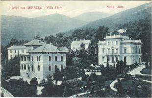 Abbazia, Opatija; Villa Flora, Villa Laura (EB)