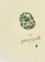 Zsolnay virág mintás nagy méretű padló váza. Kézzel festett, jelzett, hibátlan  m:41  cm