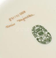 Zsolnay virág mintás nagy méretű padló váza. Kézzel festett, jelzett (Kocsis Hajnalka), alján egy ké...