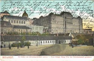 Budapest I. Új királyi vár a Krisztinavárosból nézve
