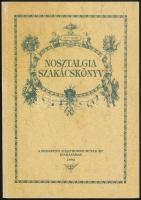 Nosztalgia szakácskönyv. Bp, 1993, a Budapesti Elektromos Művek Rt. kiadása. Kissé kopott papírkötésben.